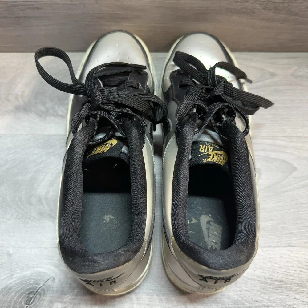 Nike Air Force 1 LV8 Low Metallic Cool Grey (GS) - 849345-003 - Size 7Y